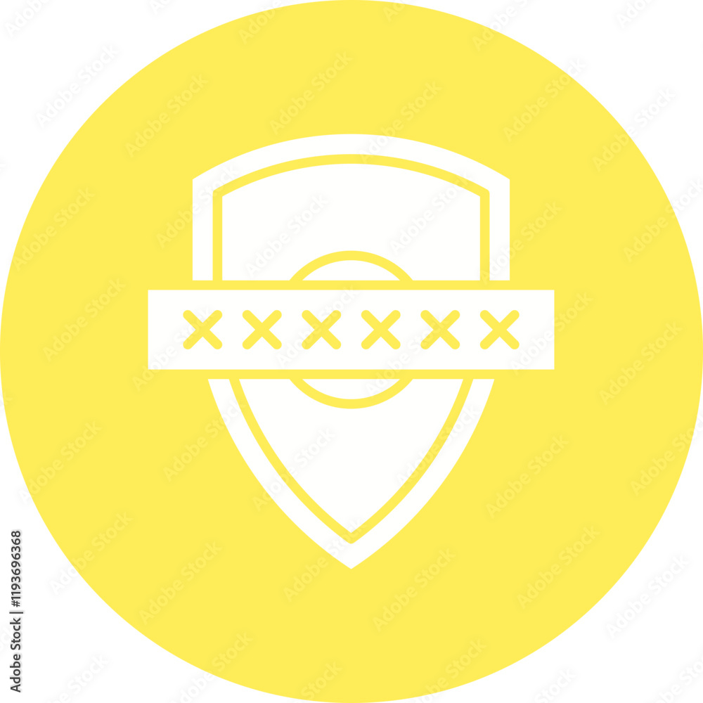 Security Token icon single vector illustration Security Token icon single vector illustration