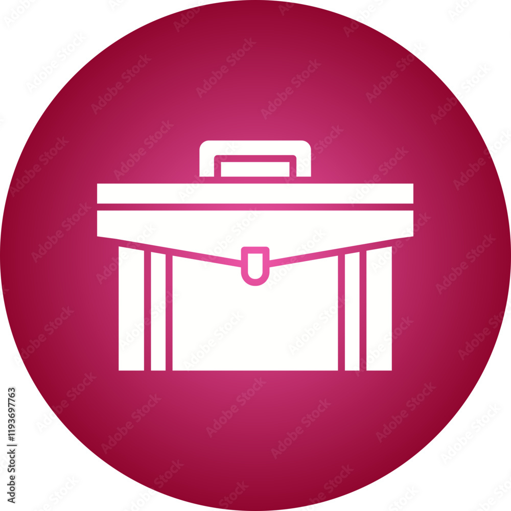 Briefcase icon single vector illustration Briefcase icon single vector illustration