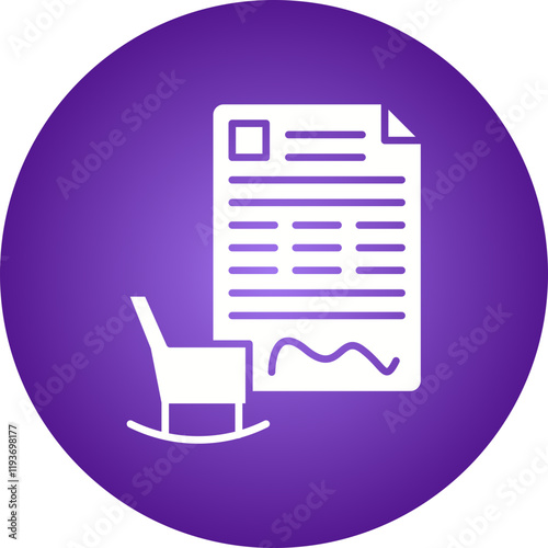 Retirement Planning icon single vector illustration