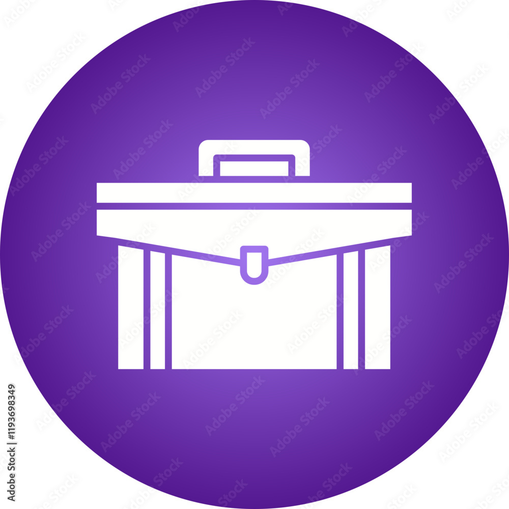 Briefcase icon single vector illustration Briefcase icon single vector illustration