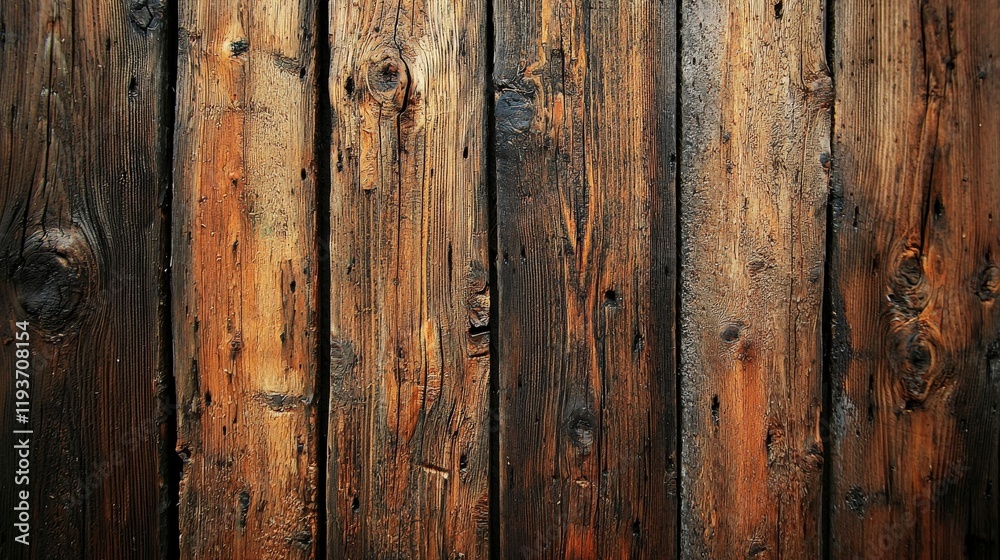 A richly textured rustic wooden wall, made from wooden panels with varied shades of brown and visible grain patterns, exuding warmth and character. A richly textured rustic wooden wall, made from wooden panels with varied shades of brown and visible grain patterns, exuding warmth and character.