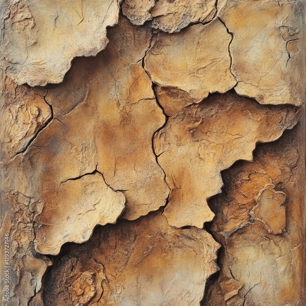 The image is a close up of a rock with cracks and holes in it The image is a close up of a rock with cracks and holes in it