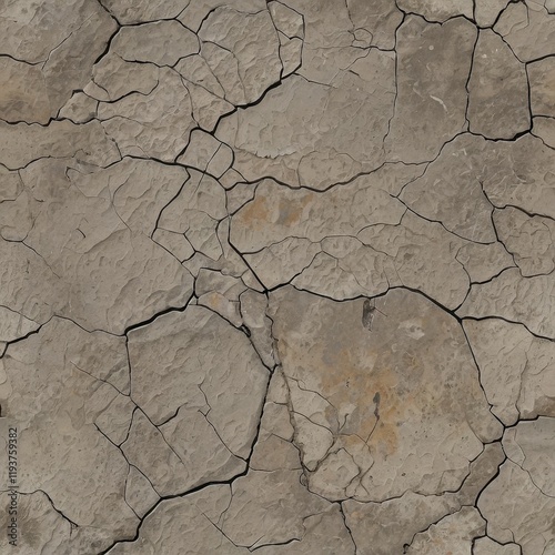 Texture of cracked plaster, cracks on the wall