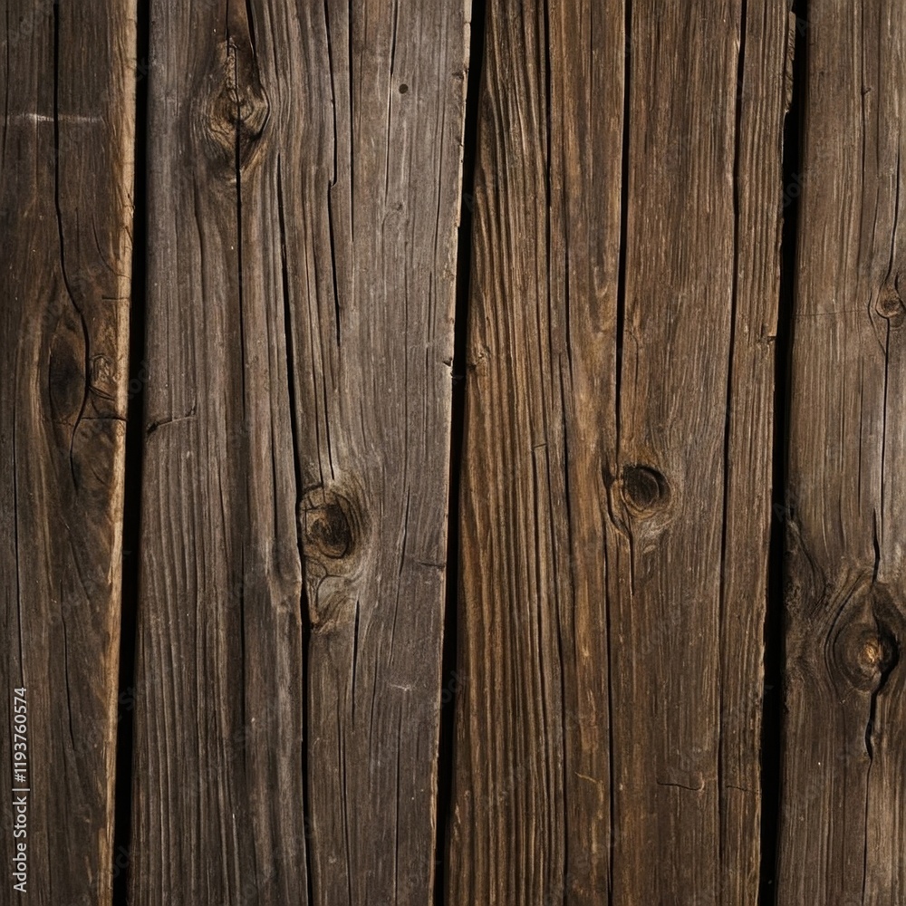 Fototapeta premium Texture of old, dry dark gray boards, unpainted wood, wood texture