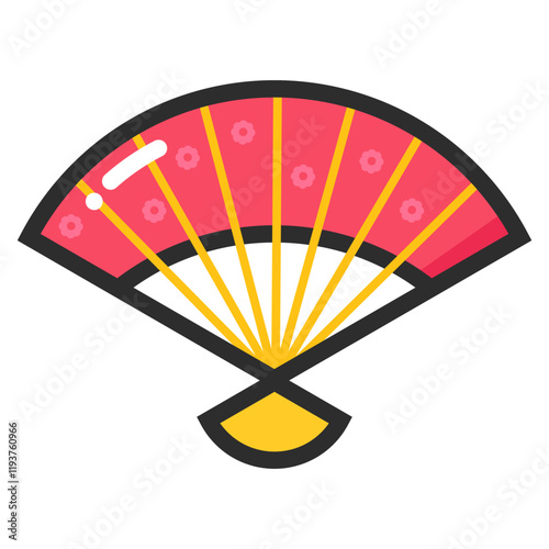 Colorful Chinese New Year Spring Festival Theme Flat Solid Linear Vector Icon Graphic Symbol