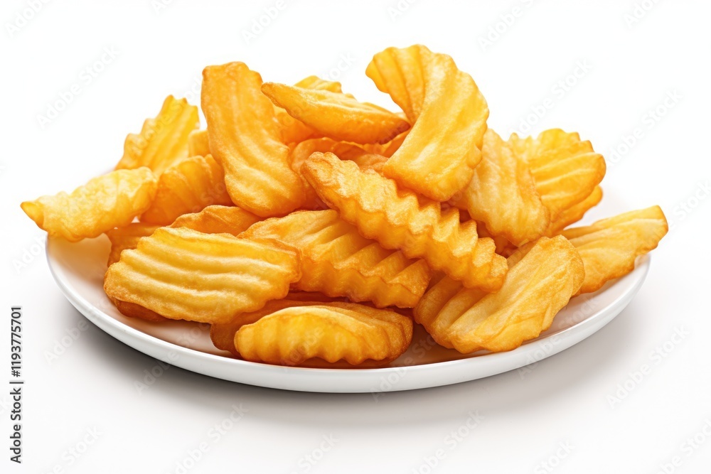 Delicious Crinkle Fries: Perfectly Fried Potato Chips for Your Fast Food Cravings Delicious Crinkle Fries: Perfectly Fried Potato Chips for Your Fast Food Cravings