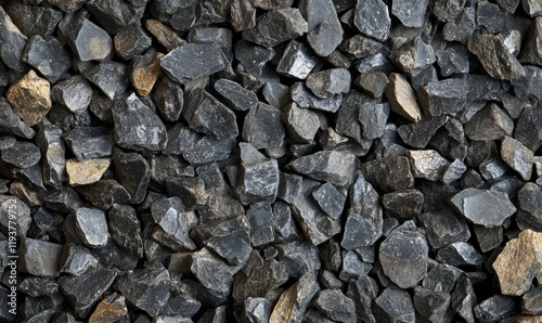 Wallpaper Mural A Close-Up View of Dark, Rough, Gravel-Like Material Torontodigital.ca