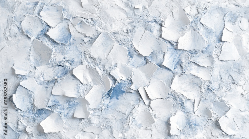 Abstract White and Blue Fractured Texture Background Abstract White and Blue Fractured Texture Background