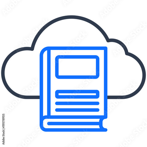 Cloud Library Icon