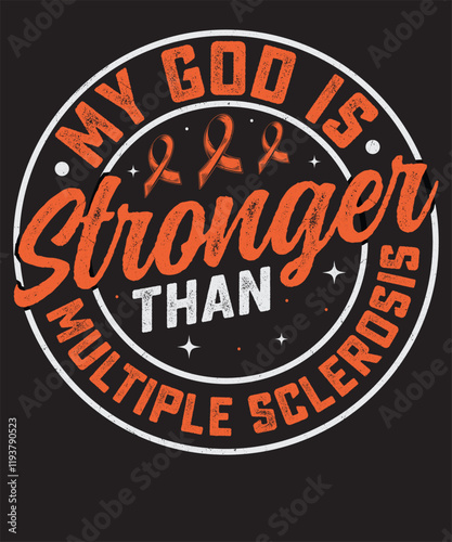 Multiple Sclerosis T-Shirt, I Wear Orange, MS Awareness T-Shirts, MS Awareness Shirts, MS Warrior, Multiple Sclerosis Awareness, Multiple Sclerosis Support Tee