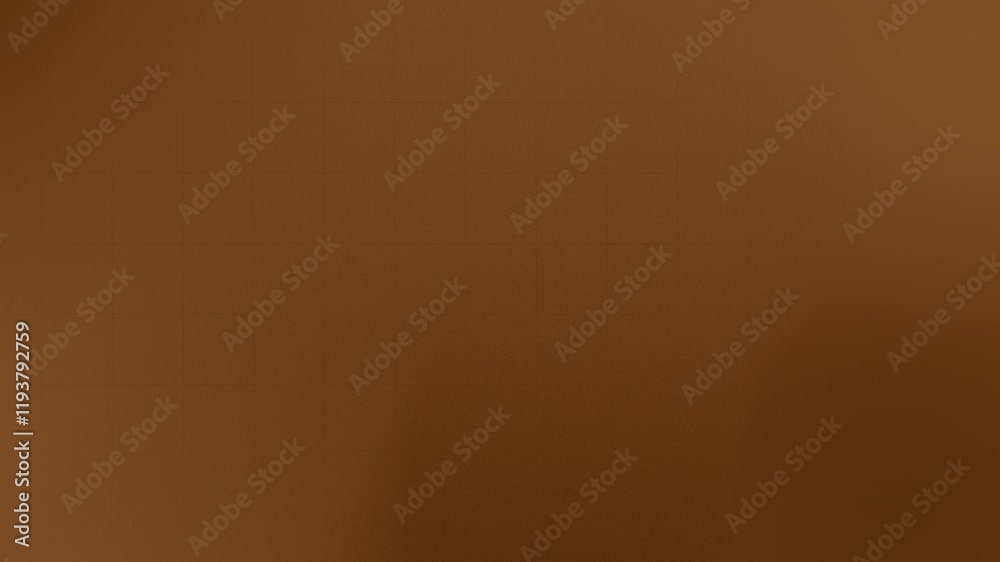 Seamless loop background in 4K with smooth brown gradient and subtle grid lines.