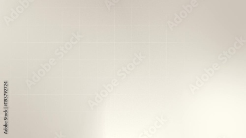 Seamless loop background in 4K featuring a soft beige texture with faint grid lines and a subtle gradient.