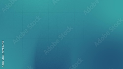 Seamless loop background with teal and blue gradient mesh, subtle grid overlay. Smooth texture for a 4K abstract backdrop.