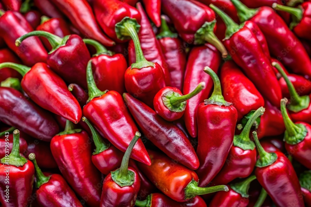 Vibrant Red Chili Peppers: Close-up Spicy Food Texture Background Stock Photo Vibrant Red Chili Peppers: Close-up Spicy Food Texture Background Stock Photo