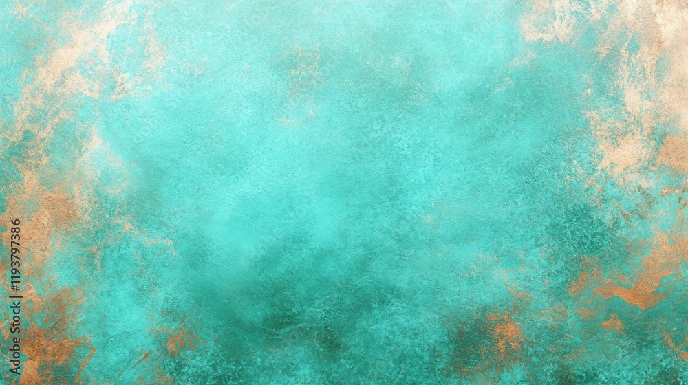 Abstract Teal and Gold Texture Background, Grunge Style Design Element Abstract Teal and Gold Texture Background, Grunge Style Design Element