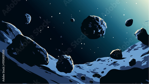 Asteroids in Space
