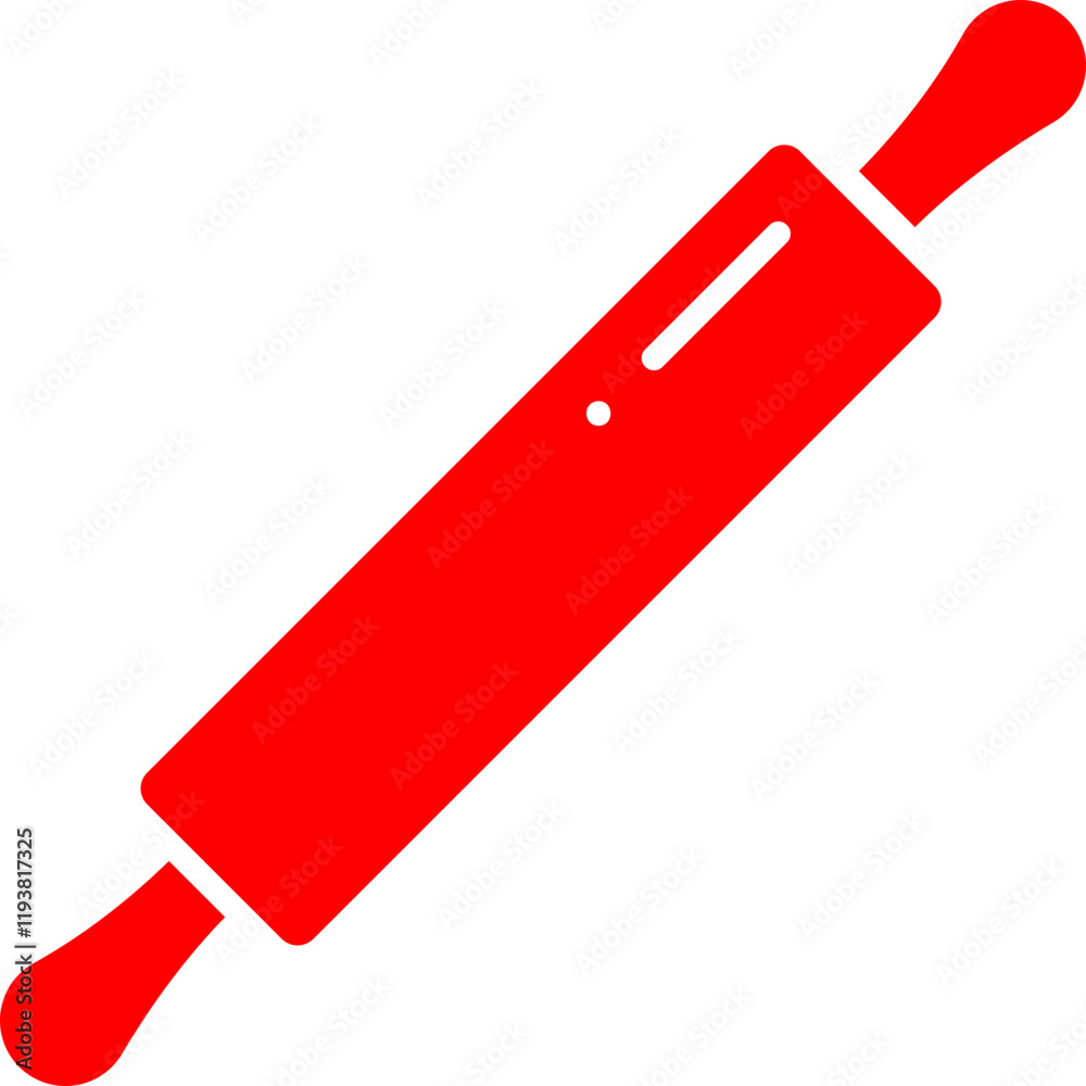 Rolling Pin icon single vector illustration Rolling Pin icon single vector illustration