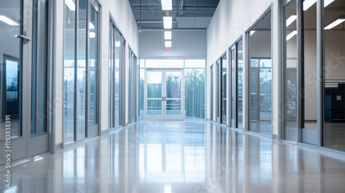 An assortment of aluminum window frames  each crafted with precision and displayed in a high-end showroom with bright lighting and contemporary decor.