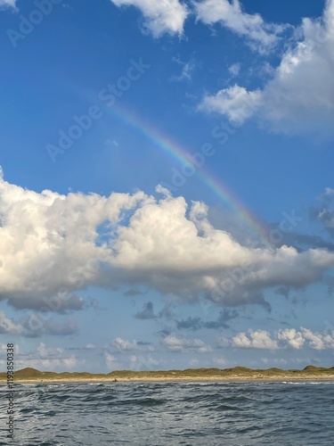 Rainbow ocean