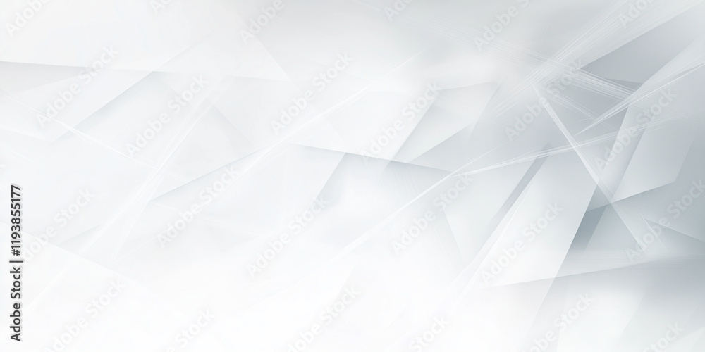A clean white abstract background with sharp geometric shapes creating a modern and minimalistic look, perfect for professional designs A clean white abstract background with sharp geometric shapes creating a modern and minimalistic look, perfect for professional designs
