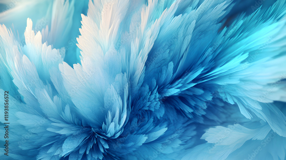Abstract Blue Swirl with Delicate Textures and Soft Gradients Abstract Blue Swirl with Delicate Textures and Soft Gradients
