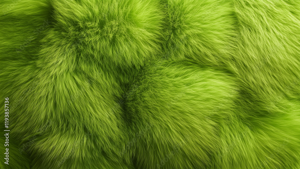 Velvet Whispers: A Smooth Green Fur Wallpaper Velvet Whispers: A Smooth Green Fur Wallpaper