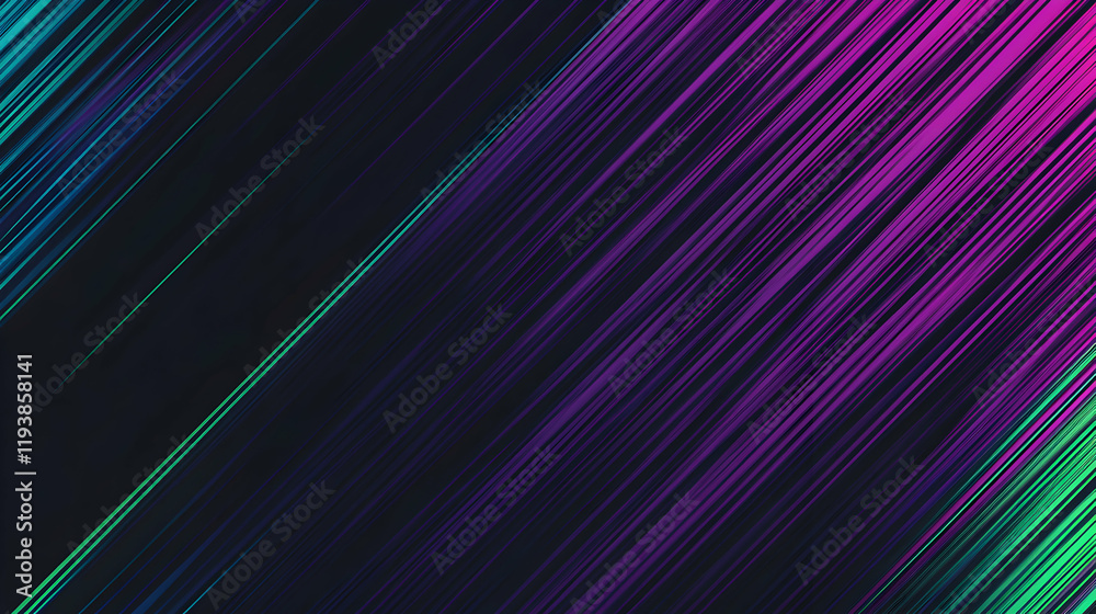 Abstract Background with Vibrant Stripes in Purple and Teal Shades Abstract Background with Vibrant Stripes in Purple and Teal Shades
