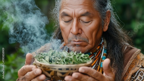 Cultural Expressions of Long Haired Men photo