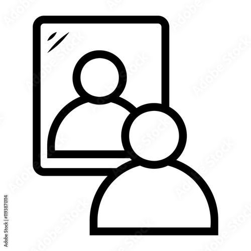 self Line Icon