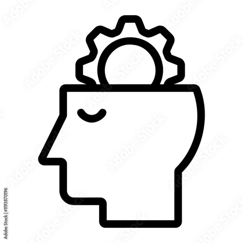 development Line Icon