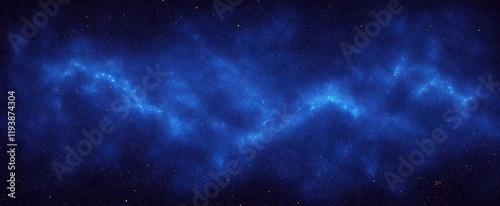 deep navy blue abstract nebula texture background for digital art effect with ambient light and glitter photo