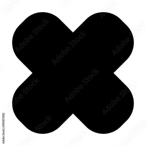 Modern abstract shape icon set featuring unique, versatile designs. Perfect for branding, web, and graphic design projects with a creative and contemporary touch