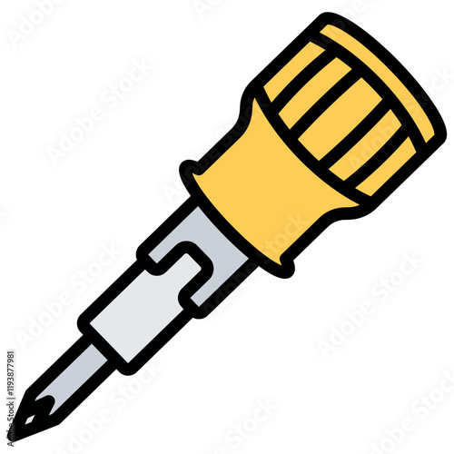 Screwdriver Outline Color Icon