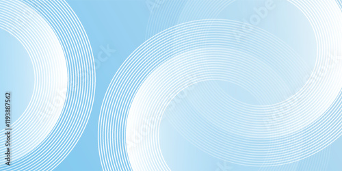 Wallpaper Mural Abstract minimalist banner background, pastel colorful, blue and white art modern simple Torontodigital.ca
