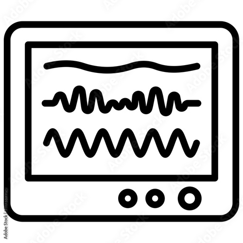 Modulation Outline Icon
