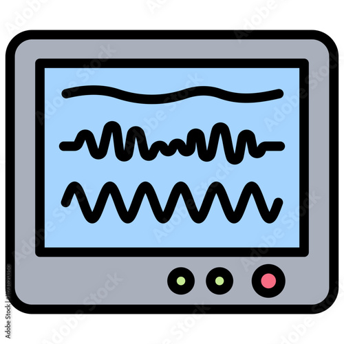 Modulation Outline Color Icon