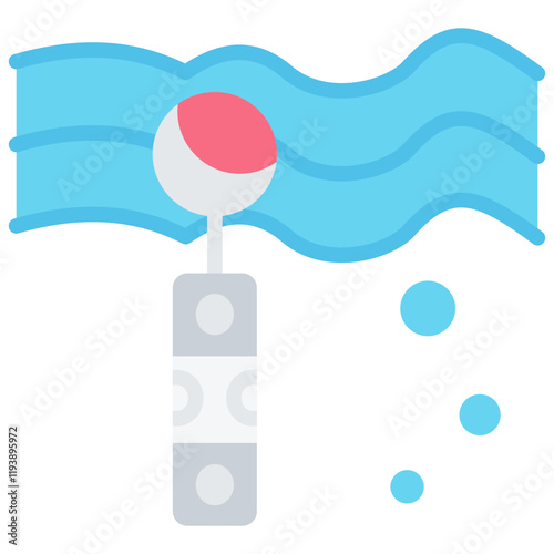 Drifter Flat Icon