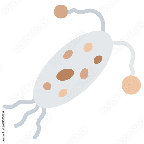 Plankton Flat Icon