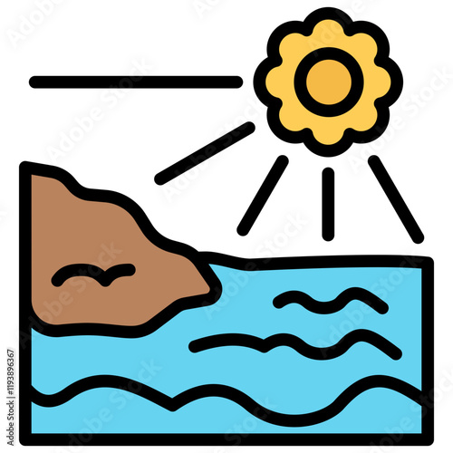 Euphotic Outline Color Icon photo
