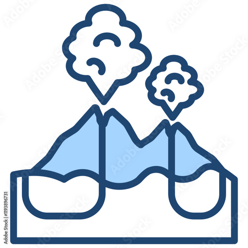 Iceberg Blue Icon