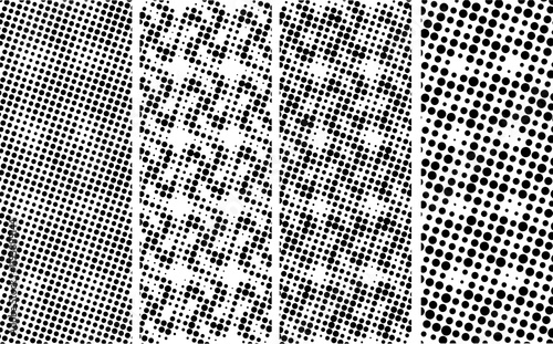 abstract gradient halftone dots background Pop art template texture Vector illustration