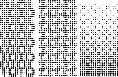 abstract gradient halftone dots background Pop art template texture Vector illustration