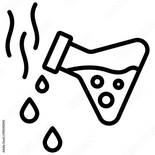 Sulfate Process Outline Icon