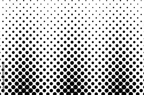 abstract halftone dots background Pop art template texture Vector illustration