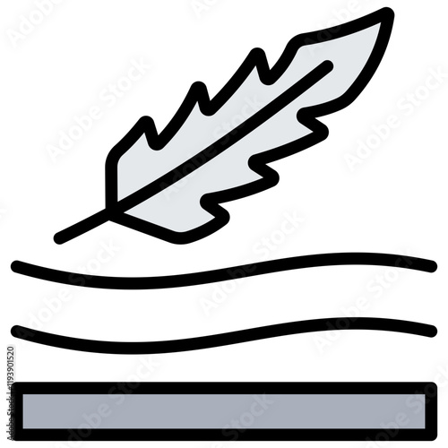 Smoothness Outline Color Icon