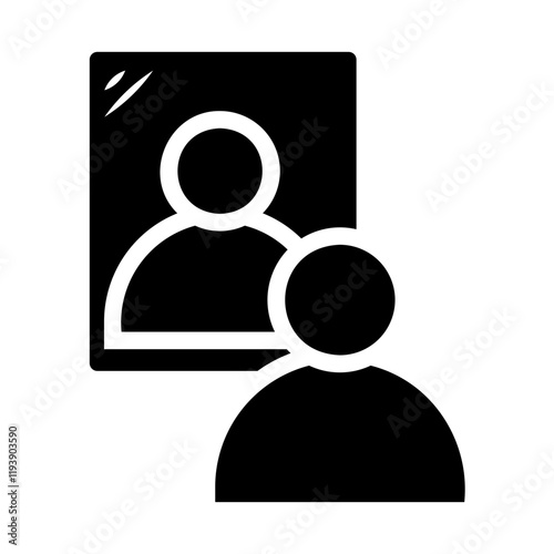 self Solid icon