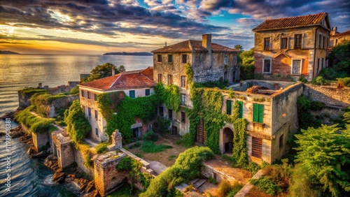 Discover Pula's abandoned gems: decaying architecture, stunning coastal views, Istrian urban exploration.