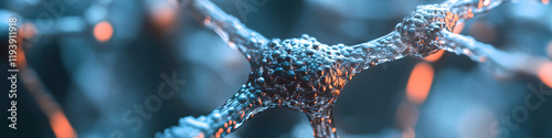 Digital Rendering of a Neuron with Dendrites and Soma