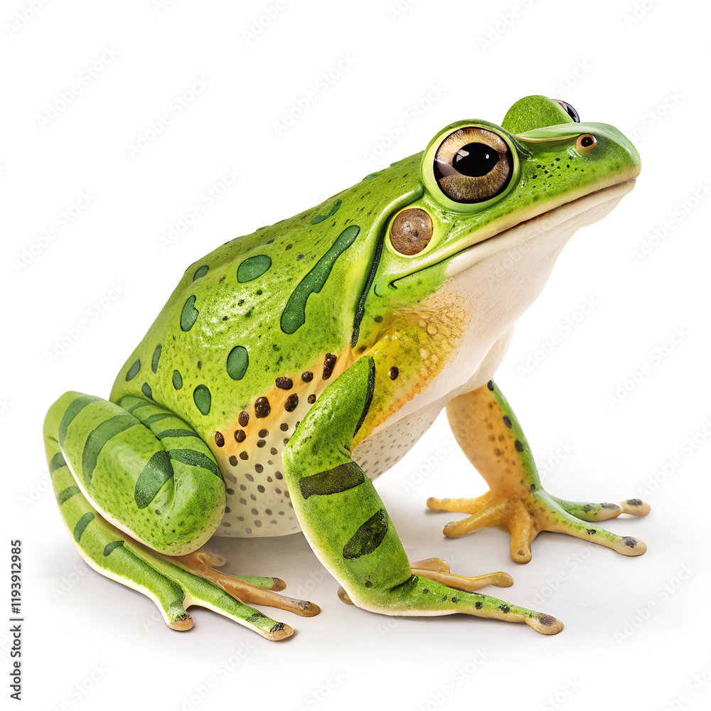 Obraz premium green frog