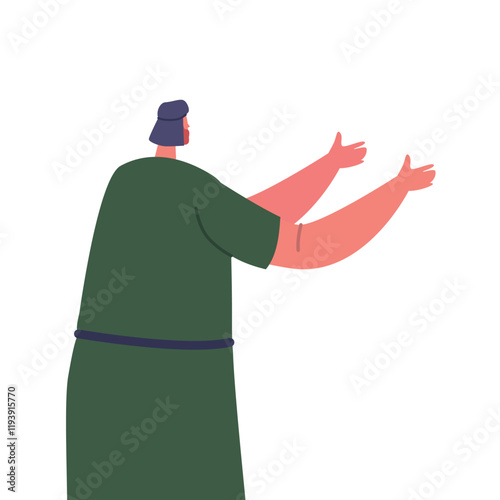 Apostle, One Of Twelve Disciples Of Jesus Christ Chosen To Spread The Teachings Of Christianity. Early Christian Teacher